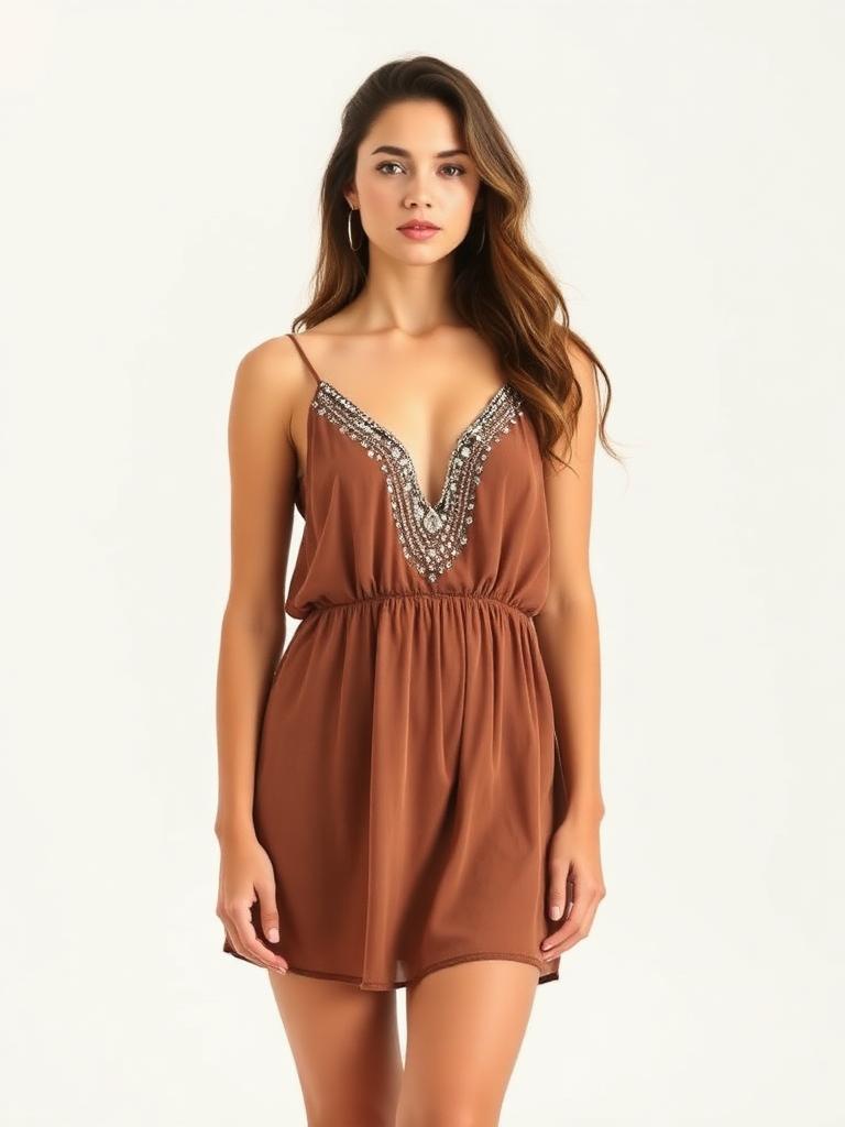 Short beaded dress